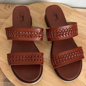 Mia Amore Womens Romaa Flat Sandals 9W